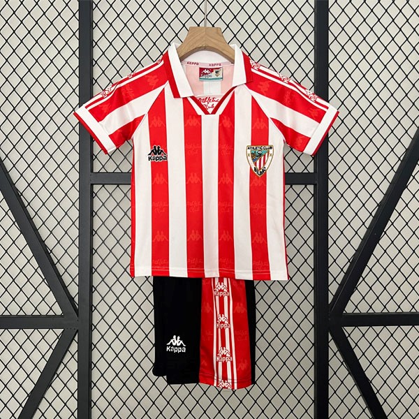 Maglia Athletic Bilbao 1ª Bambino Retro 1995 1997